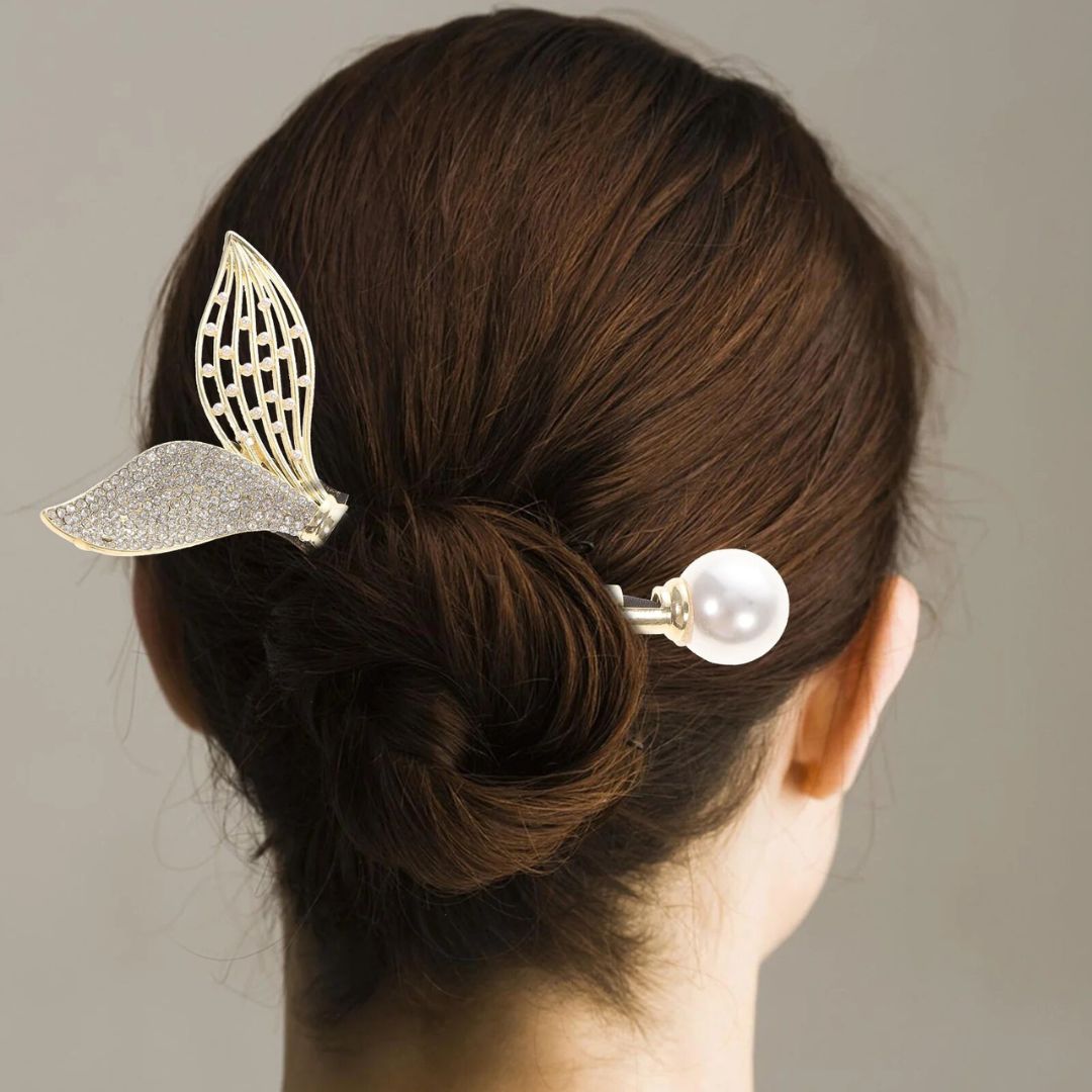 Bandeau rouleau pour chignon| Sparkling Hair Band™