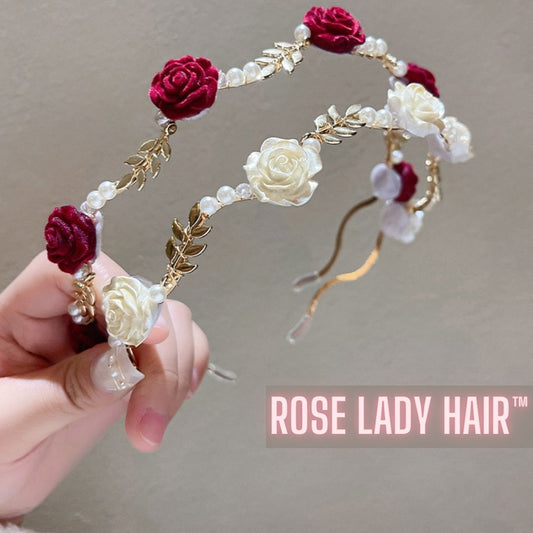 Serre-tête en vigne de roses | Rose Lady Hair™