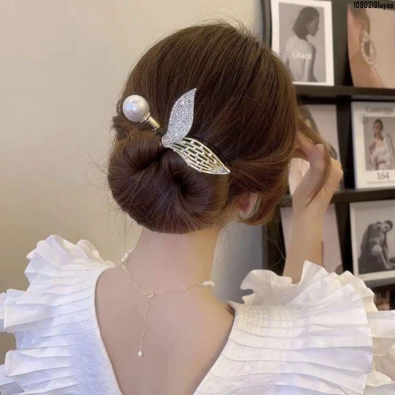 Bandeau rouleau pour chignon| Sparkling Hair Band™